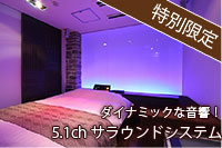 【5.1chサラウンドシステム】